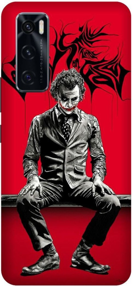 SAVETREE Back Cover for Vivo V20SE, V2022, Joker, Badman, Back cover