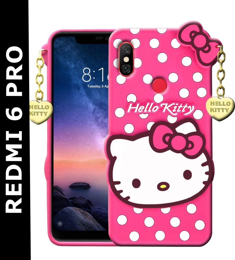 BOZTI Back Cover for Mi Redmi 6 pro, Cute Hello Kitty Case