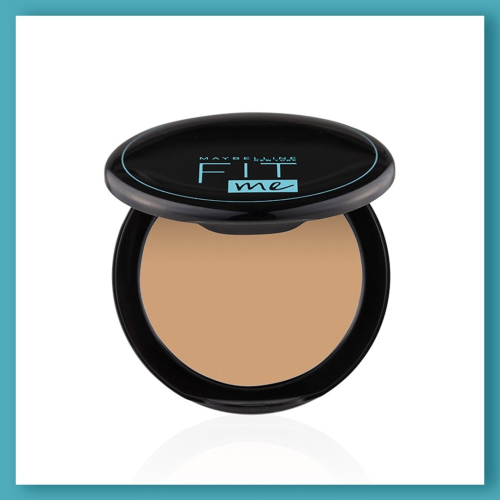 MAYBELLINE NEW YORK Fit Me Shade 220 Compact Powder, 8g - Powder that Protects Skin from Sun, Absorbs Oil, Sweat and helps you to stay fresh for upto 12Hrs Compact