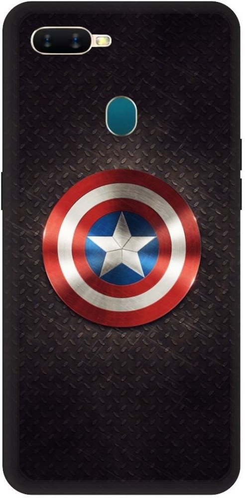SAVETREE Back Cover for Oppo A11K, CPH2083, Captain America, Shild
