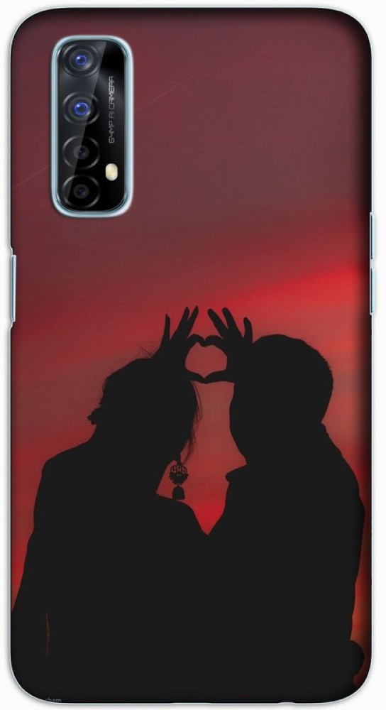 CROKIAN Back Cover for realme 7 Couple love Back Cover