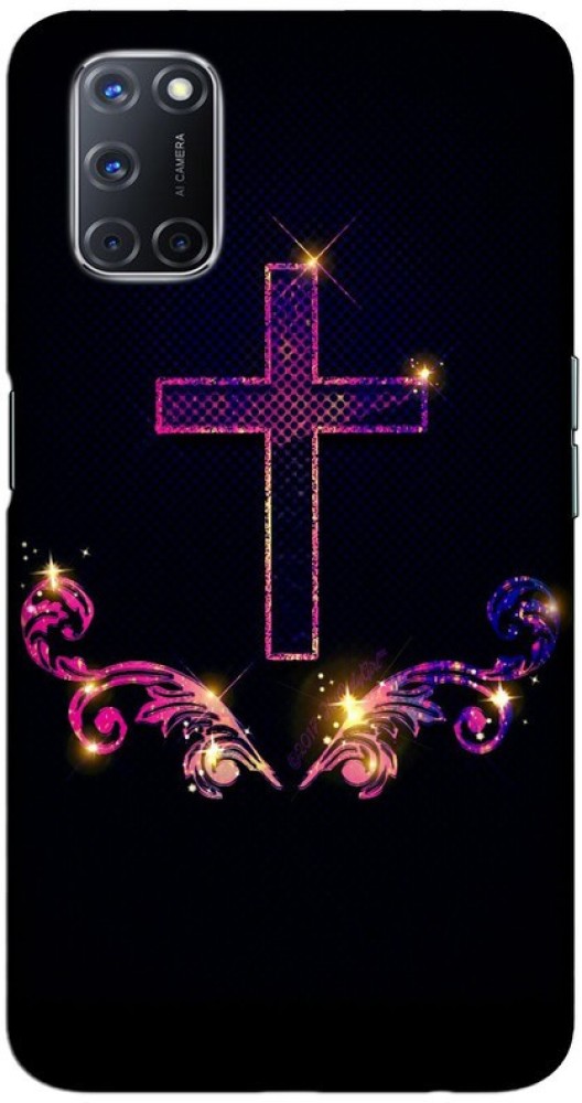 CROKIAN Back Cover for OPPO A52 Sign/Christian Back Cover