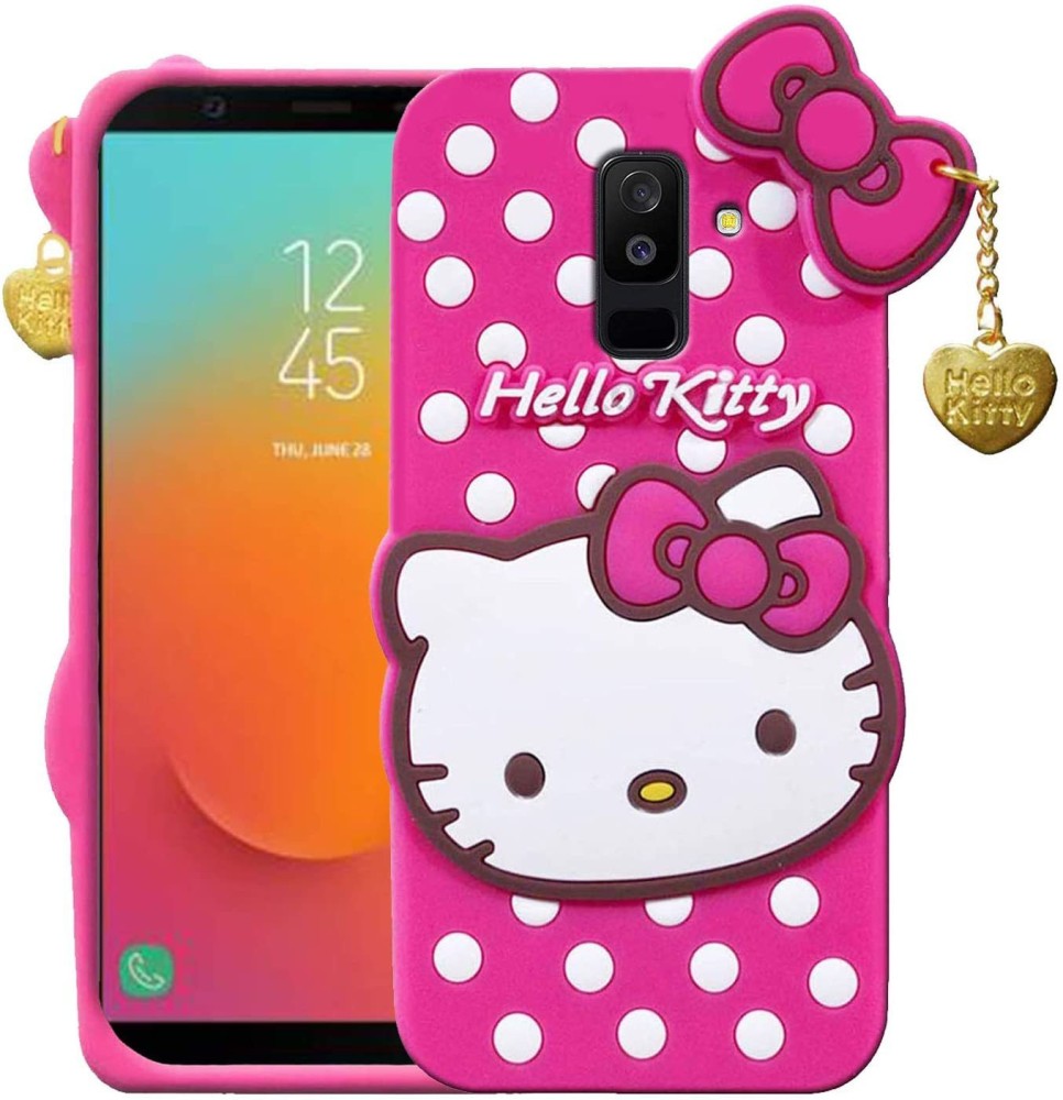 BOZTI Back Cover for Samsung Galaxy J8, Cute hello Kitty