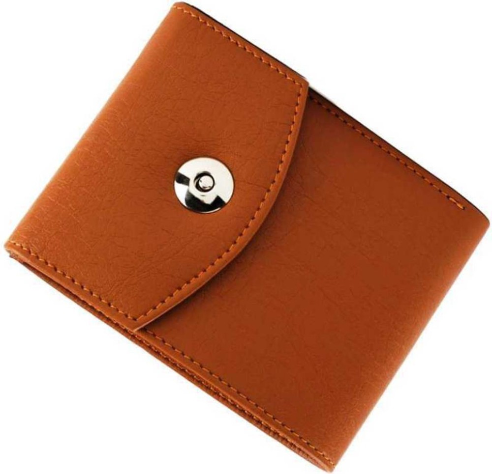 True Style Boys Trendy Tan Genuine Leather, Artificial Leather Wallet