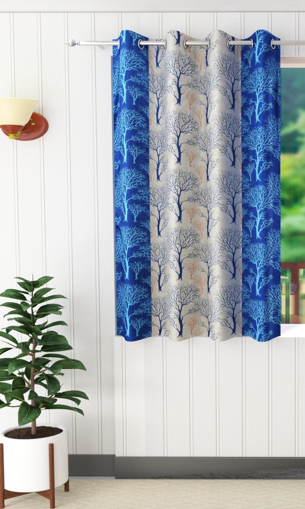 Flipkart SmartBuy 150 cm (5 ft) Polyester Semi Transparent Window Curtain Single Curtain