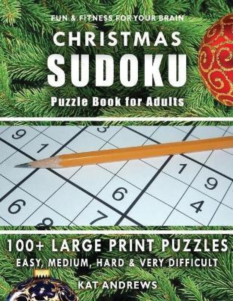CHRISTMAS SUDOKU Puzzle Book for Adults