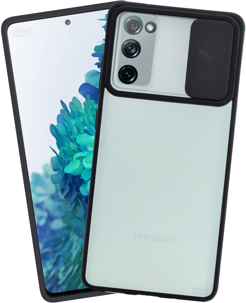 VAKIBO Back Cover for Samsung Galaxy S20 FE, Sliding Shutter Case