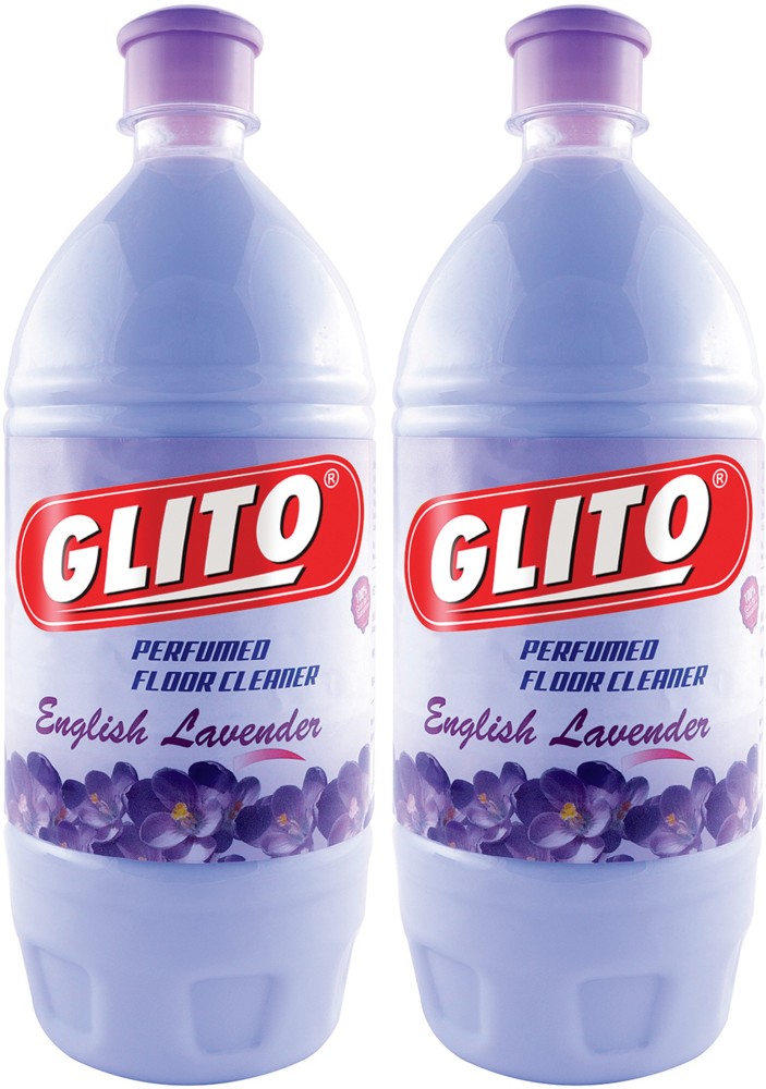 GLITO Disinfectant Perfumed Floor Cleaner Lavender - 1 Ltr, Pack of 2 Lavender