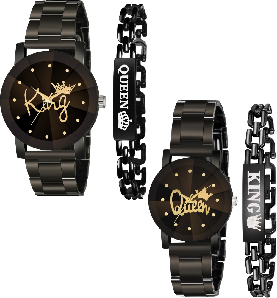 CERO King-Queen Analog Watch  - For Couple