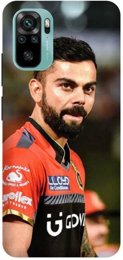MD CASES ZONE Back Cover for Redmi Note10/M2101K7AI Virat kohali, Indian Cricketers Printed back cover
