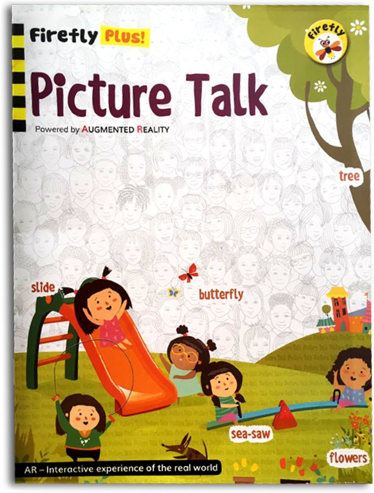 Firefly Picture Talk Book For Kids 3 To 5 Years In English | Picture Talk And Conversation Activity Book | For Kindergarten And Nursery Children