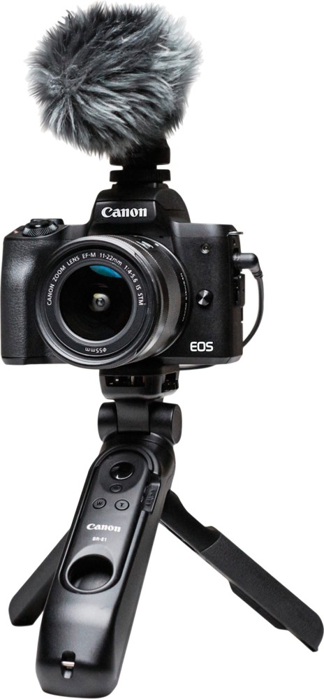 Canon EOS M50 Mark II Vlogger Kit Mirrorless Camera EF-M 15-45mm Lens