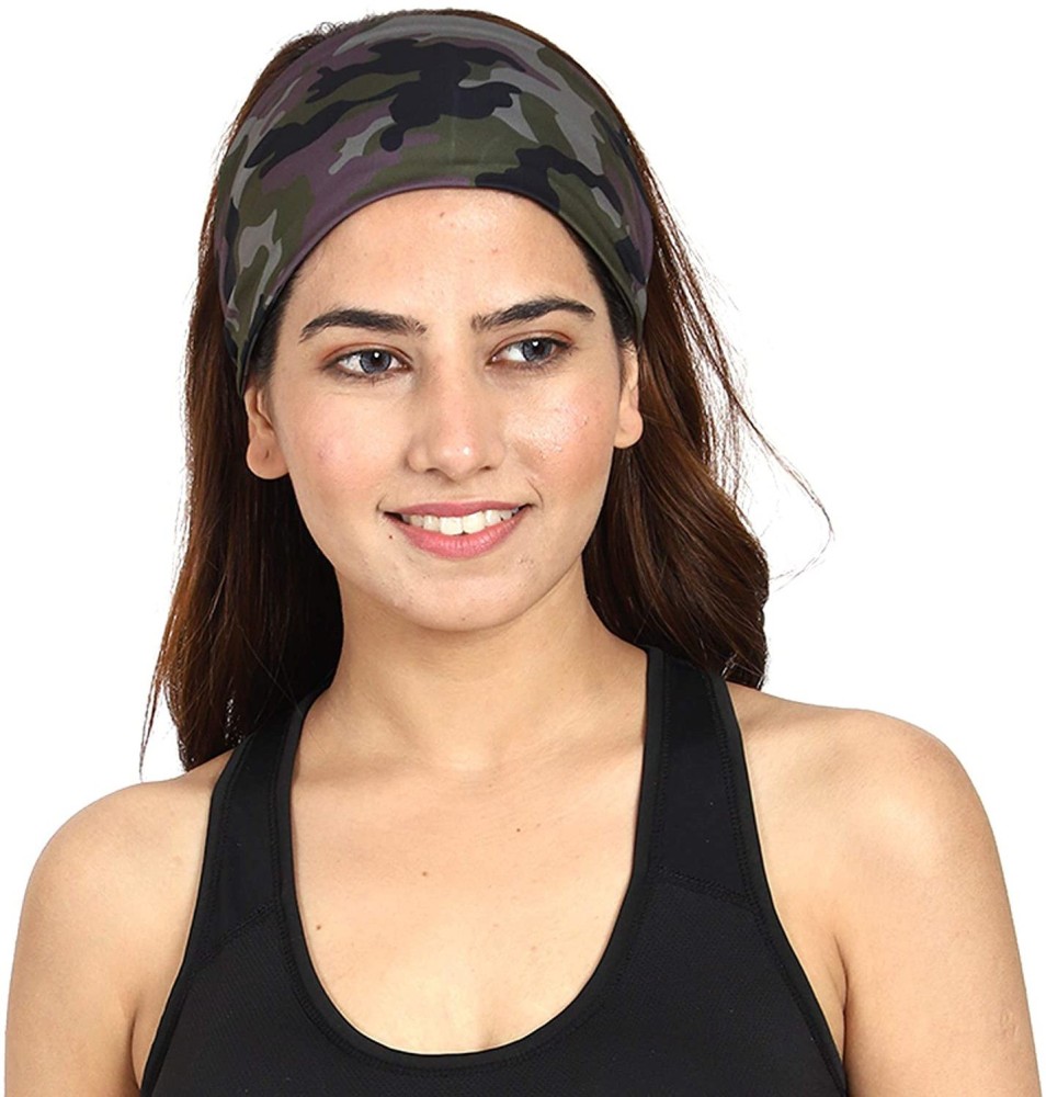 DreamPalace India Yoga Sport Premium Sweat Absorbent Headband For Men & Women Fitness Band