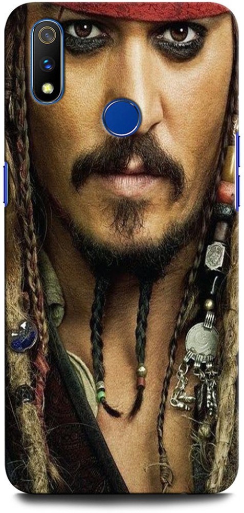 INTELLIZE Back Cover for Realme 3 RMX1825 CAPTAIN JACK SPARROW, PIRATES OF THE CARIBBEAN, JOHNY DEPP