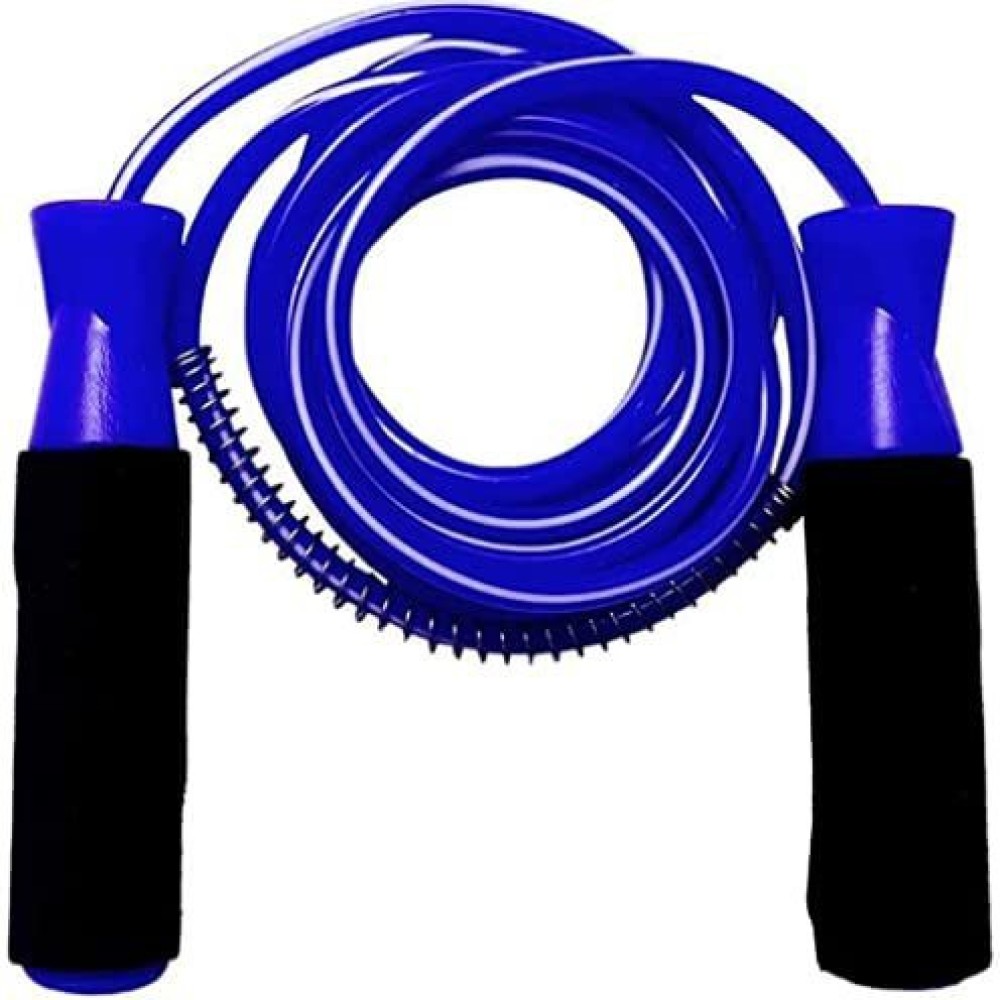 Tucker Jumping Skipping Rope for Gym Training, Exercise and Workout man woman foam handle Ball Bearing Skipping Rope