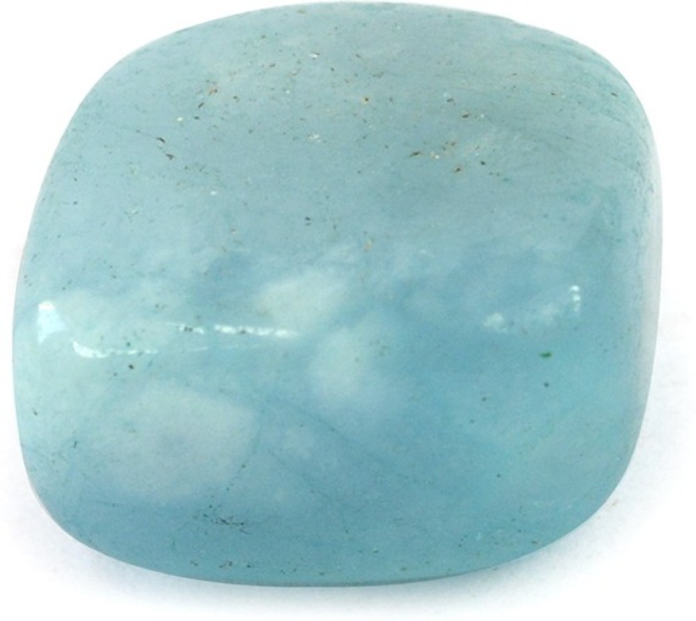 REIKI CRYSTAL PRODUCTS New- 12-Aquamarine Blue-Single-Tumble-Stone-1pc (approx 15-30gm) Regular Asymmetrical Crystal, Quartz Stone