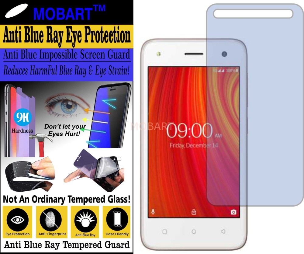 MOBART Impossible Screen Guard for LAVA Z40 (Impossible UV AntiBlue Light)
