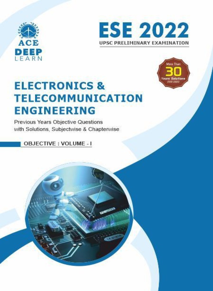 ESE-2022 Electronics & Telecommunication Engineering Previous Objective Questions With Solutions, Subjectwise & Chapterwise, Objective Volume 1