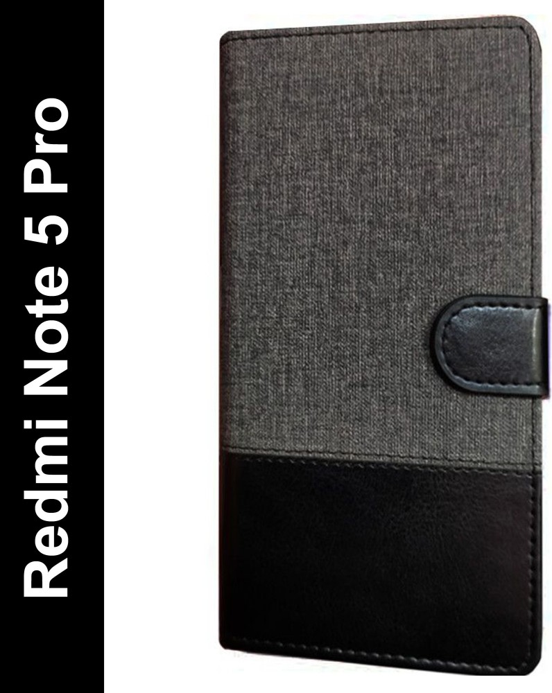 Spicesun Flip Cover for Mi Redmi Note 5 Pro