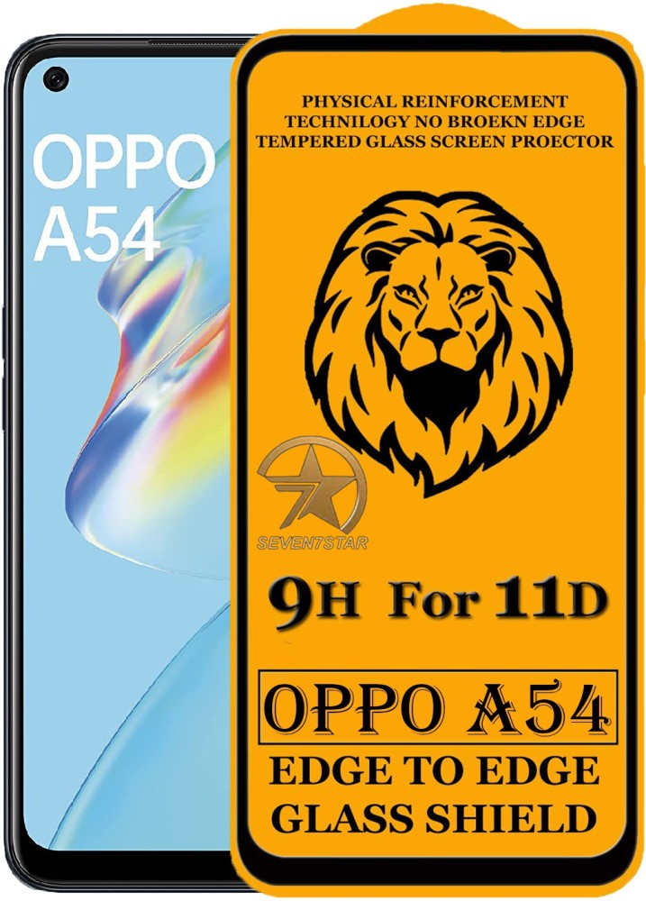SEVEN7STAR Edge To Edge Tempered Glass for Oppo A54