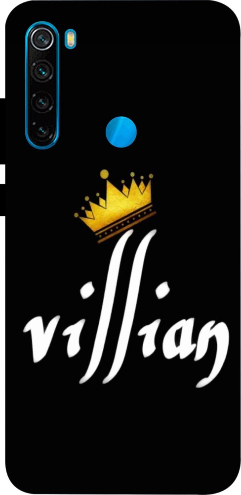 LIKELOOK Back Cover for Mi Redmi Note 8 ( Villain, King )