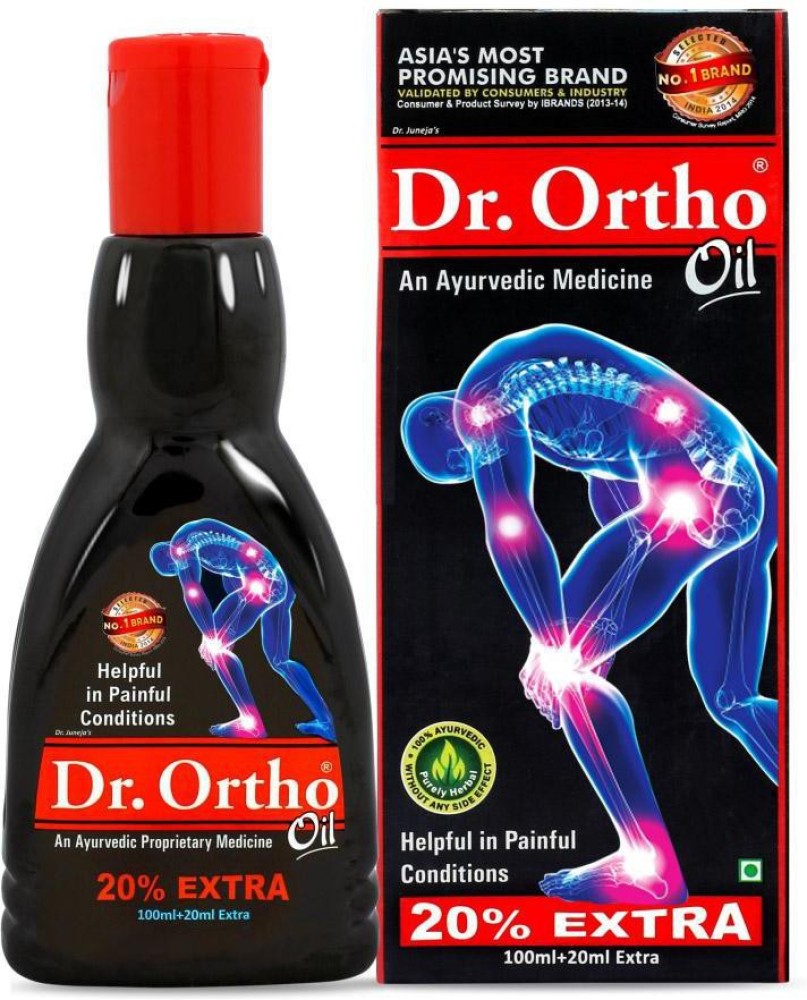 Dr. Ortho Joint Pain Relief Ayurvedic Oil 120ml Liquid