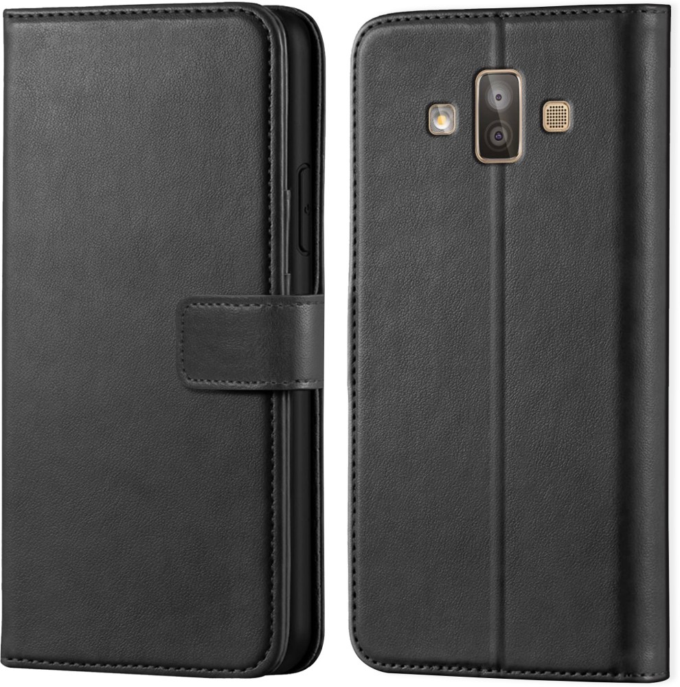 Driden Back Cover for Samsung Galaxy J7 Duo Vintage Flip Wallet Back Case Cover [Artitifial Leather]