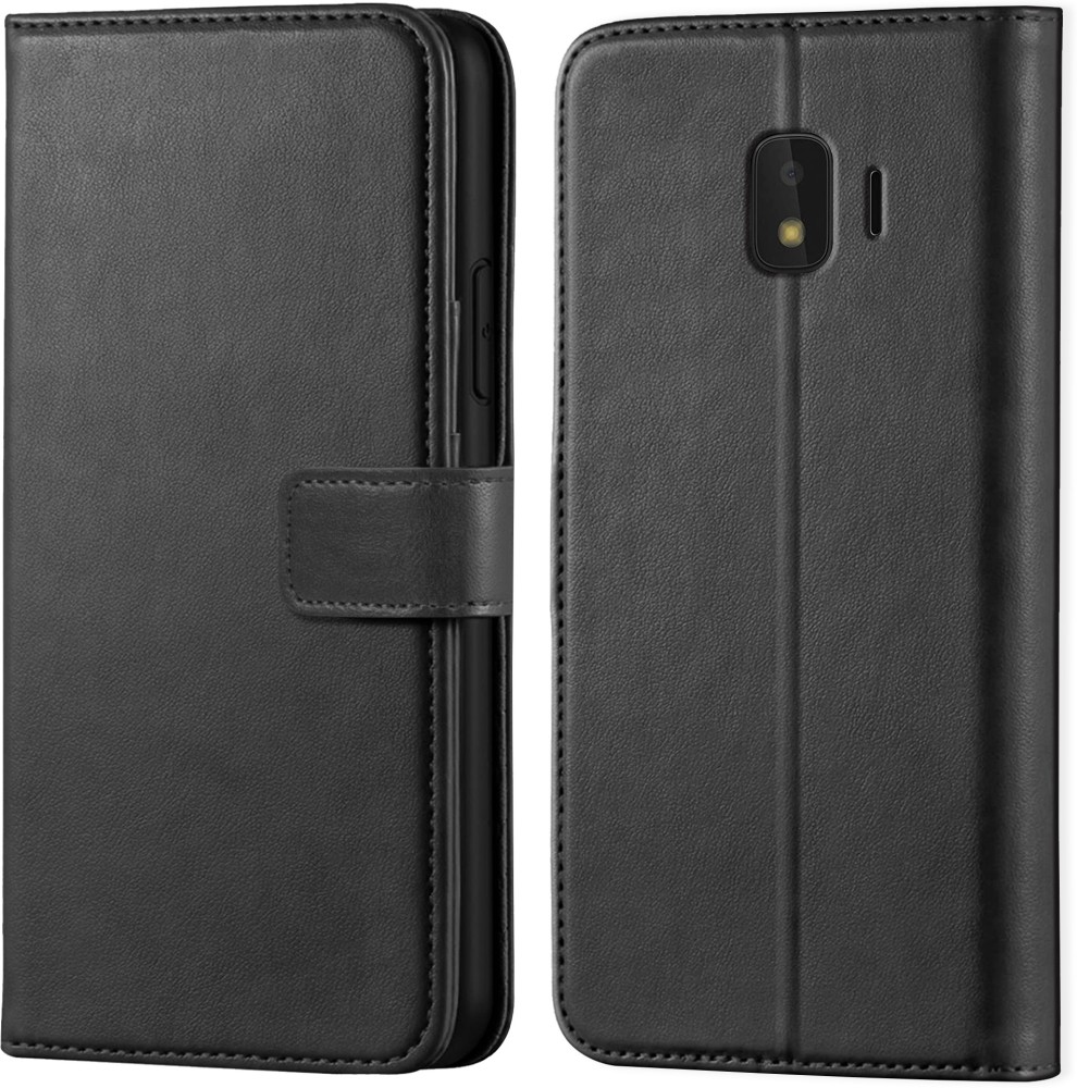 Driden Back Cover for Samsung Galaxy J2 Core Vintage Flip Wallet Back Case Cover [Artitifial Leather]