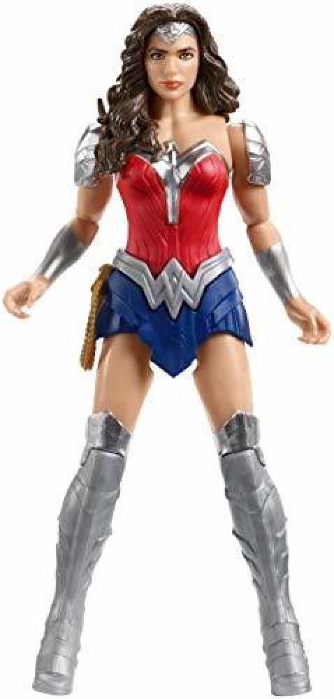DC Comics ustice League Metallic Armor Wonder Woman Figure