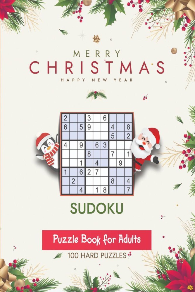 Christmas Sudoku Puzzle Book for Adults