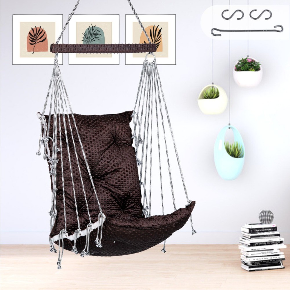 Patiofy Hammock Jhula Swing for Balcony || Swing Chair for Adults for Home/ Swing Garden Cotton Large Swing