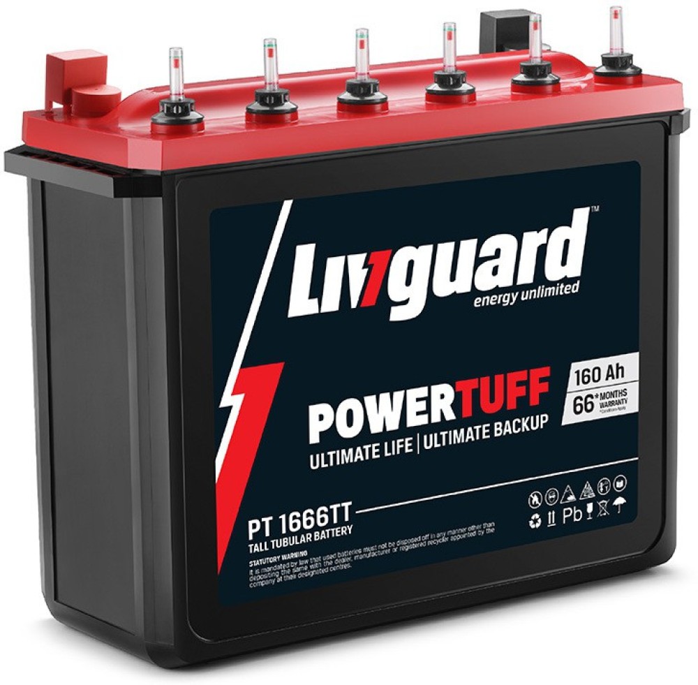 Livguard PT 1666TT Tubular Inverter Battery