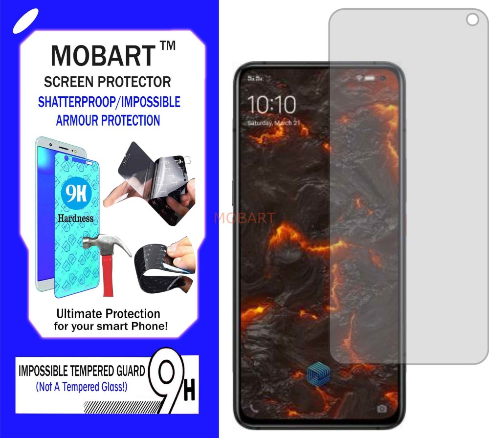 MOBART Impossible Screen Guard for IQOO 3