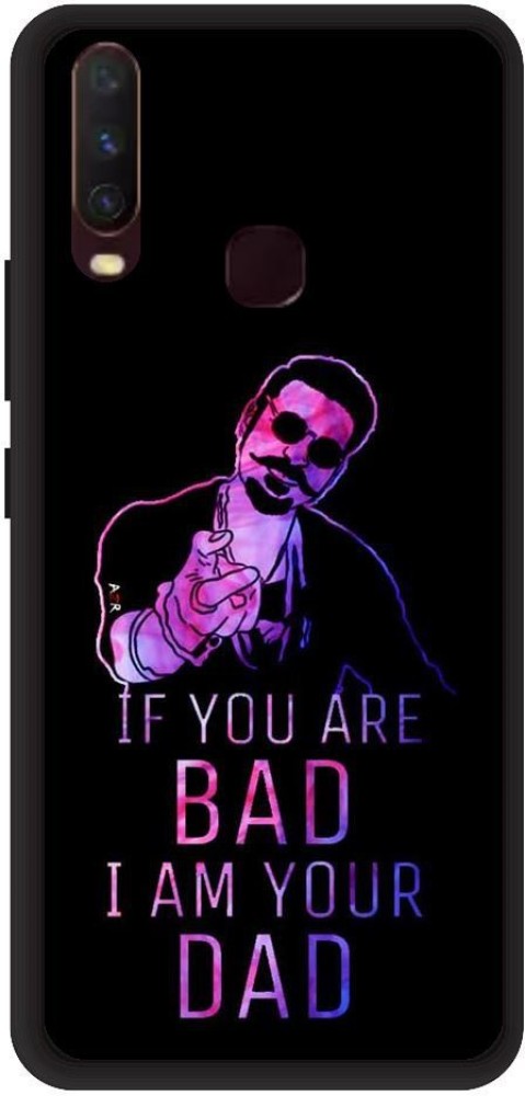 Vinsmoke Back Cover for Vivo Y12 If you are bad I am your dad, Attitude, Cool