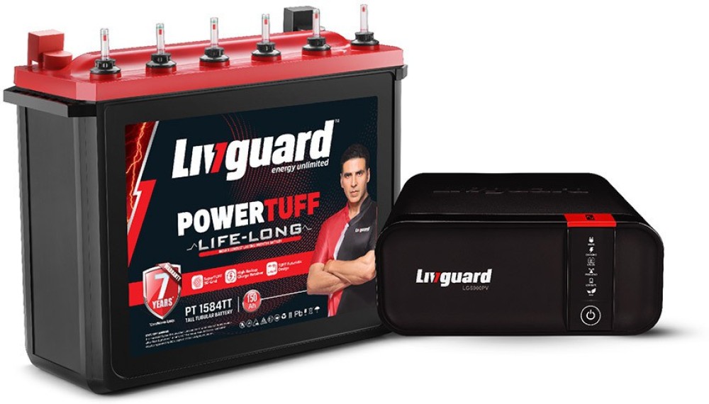 Livguard LGS900PV+PT 1584TT Tubular Inverter Battery