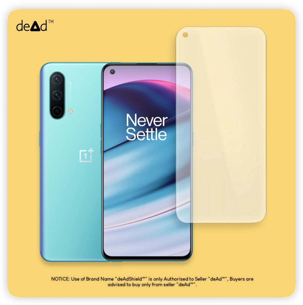 deAdShield Tempered Glass Guard for OnePlus Nord CE 5G