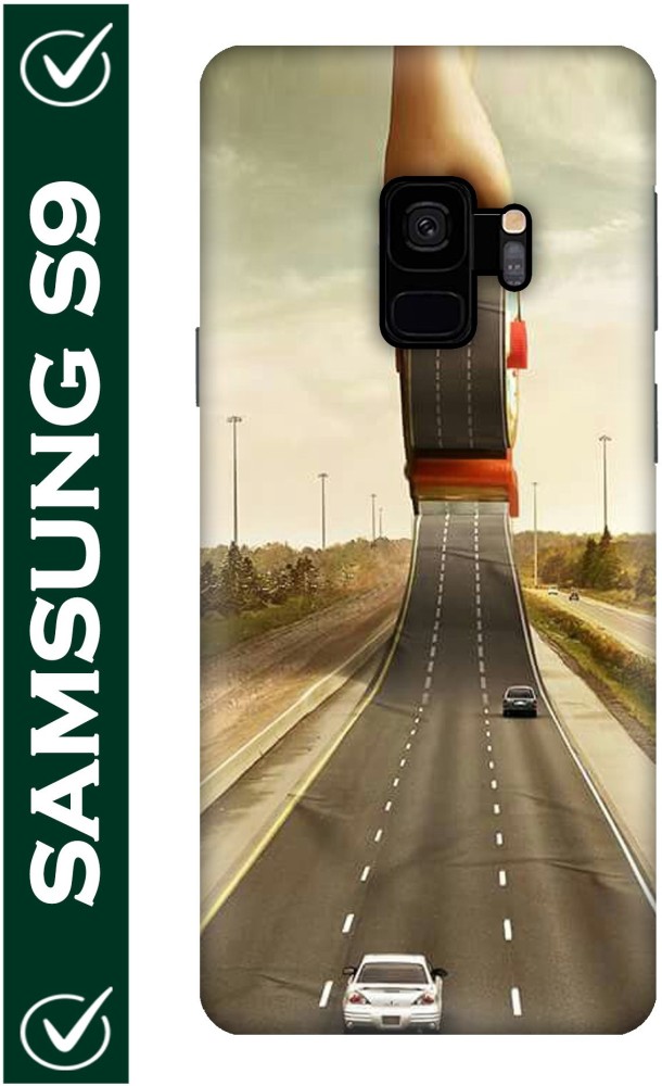 FULLYIDEA Back Cover for Samsung Galaxy S9, Samsung Galaxy S9, 3D Digital Art, Creative Wallpaper, Surrea