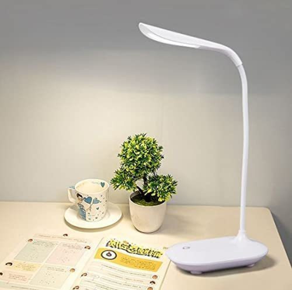 PRAYUTA Study lamp Rechargeable Led Touch On Off Switch Desk Light Lamp (Multicolor) Table Lamp
