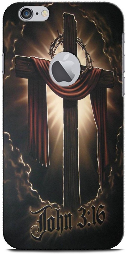 GRAFIQE Back Cover for APPLE iPhone 6 JESUS, CRIST, JESUS SAVES CROSS, GOD, LORD JESUS