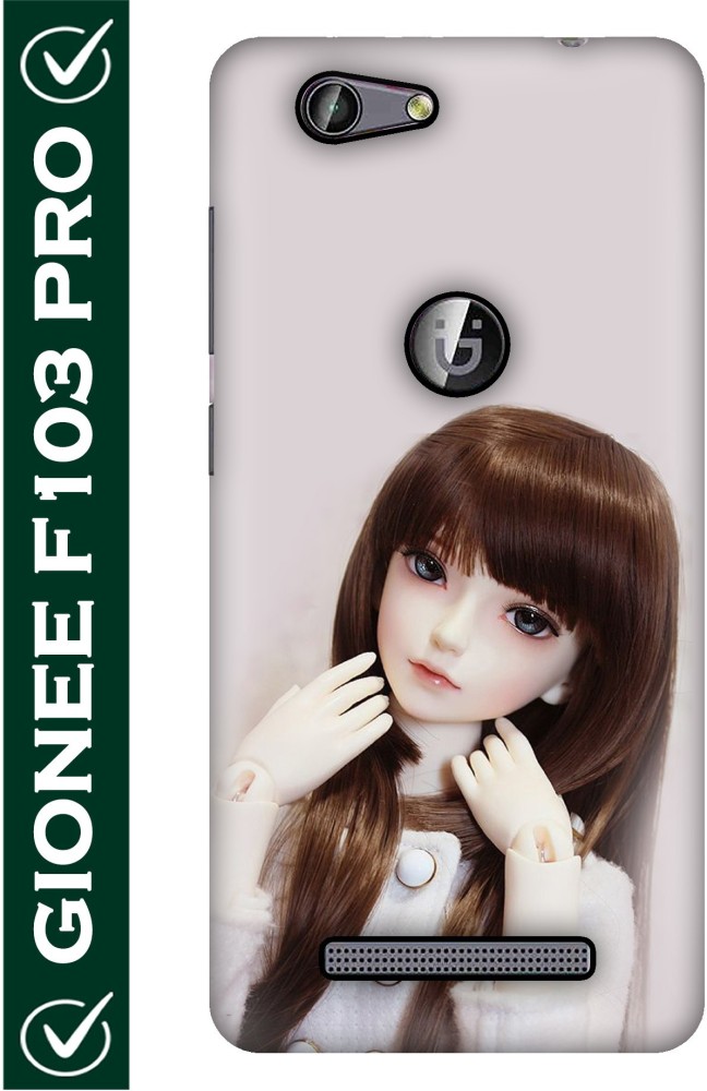 FULLYIDEA Back Cover for GIONEE F103 Pro, Gionee F103 Pro, Doll, Cute Doll, Printed Doll, Animated Doll