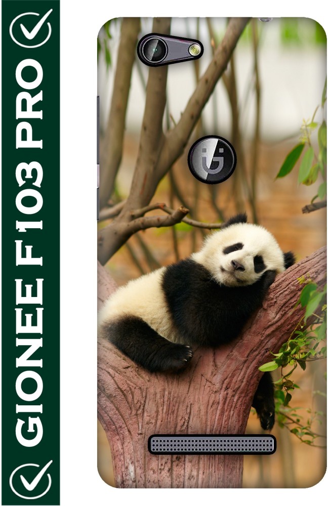 FULLYIDEA Back Cover for GIONEE F103 Pro, Gionee F103 Pro, Lazy Bear, Cute, Bear