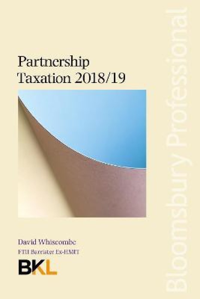 Partnership Taxation 2018/19