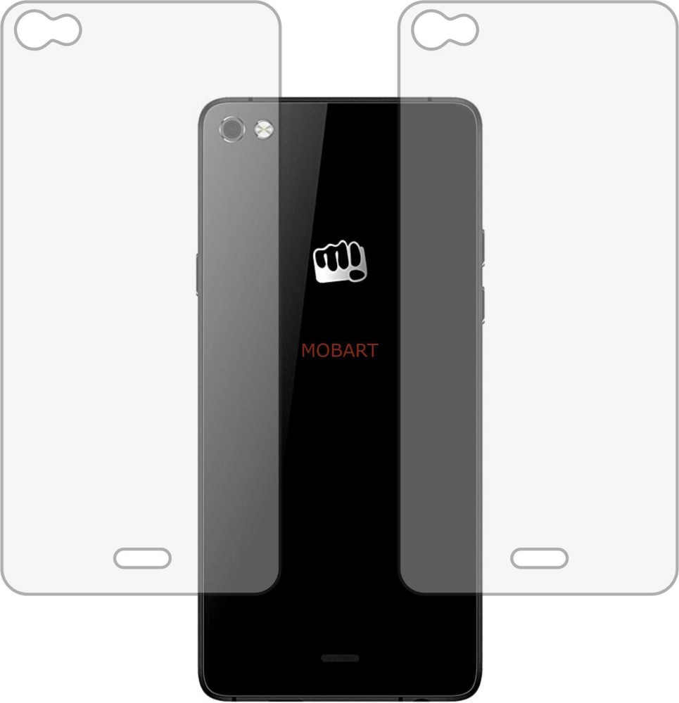 MOBART Back Screen Guard for MICROMAX CANVAS SILVER 5 Q450 (Matte Finish)