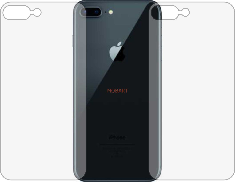 MOBART Back Screen Guard for Apple iPhone 8 Plus