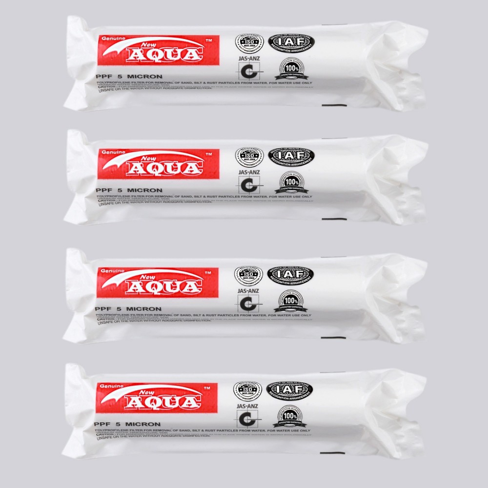 WESFRA AQUA HCC SPUN Filters (Pack of 4) Solid Filter Cartridge
