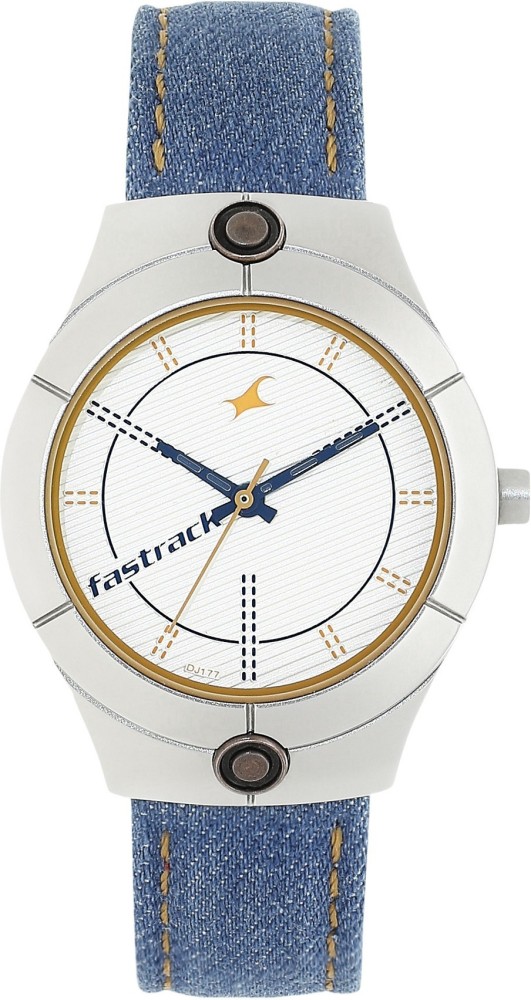 Fastrack NM6178SL01 Denim Collection Analog Watch  - For Women