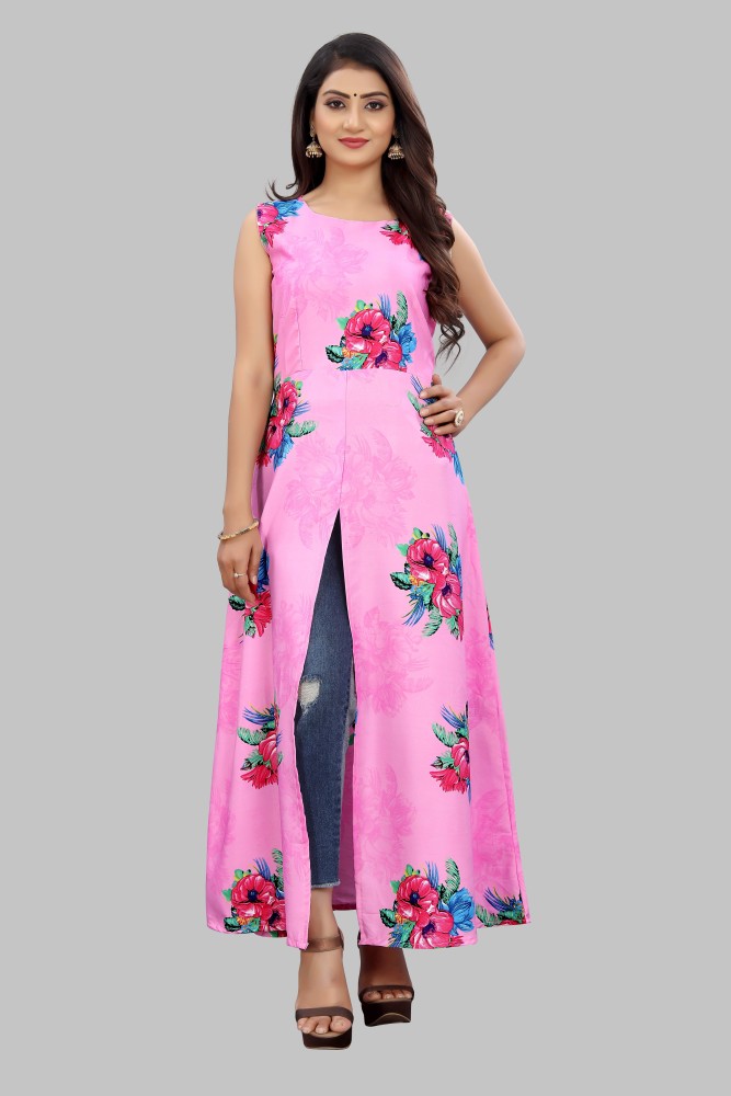 Modli 20 Fashion Women Maxi Pink, Blue Dress
