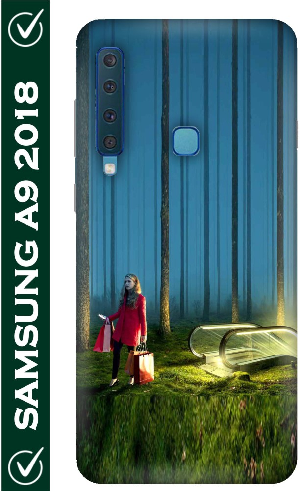 FULLYIDEA Back Cover for Samsung Galaxy A9, SAMSUNG Galaxy A9 2018, 3D Digital Art, Creative Wallpaper, S