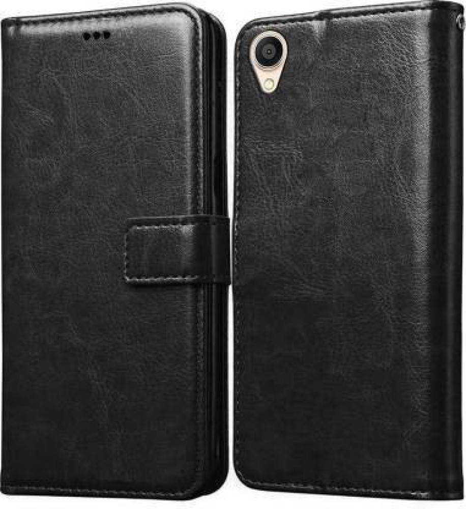 Luxury Counter Flip Cover for Asus Zenfone Lite L1 Premium Quality |Dual Stiched |Complete Protection| Back Cover