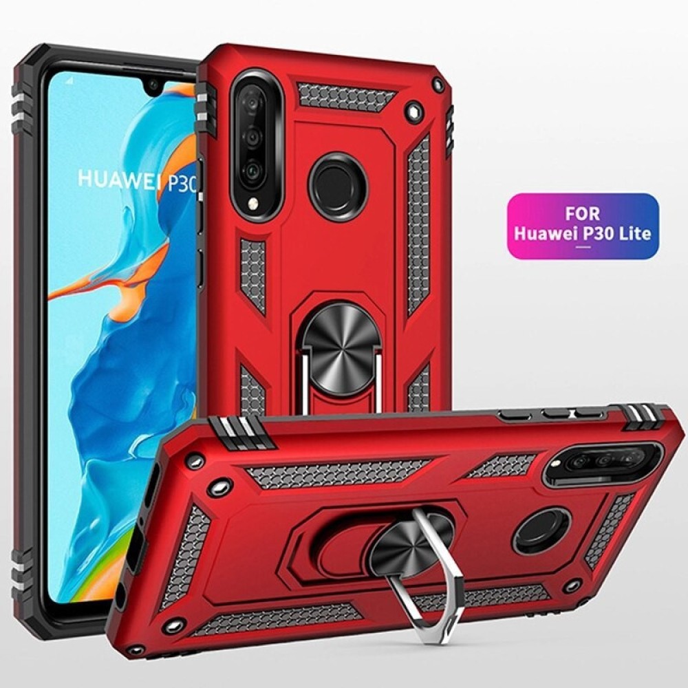 RUNICHA Back Cover for Huawei P30 Lite, Plain, Back, Cover